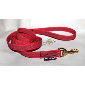 rubberized nylon long leash